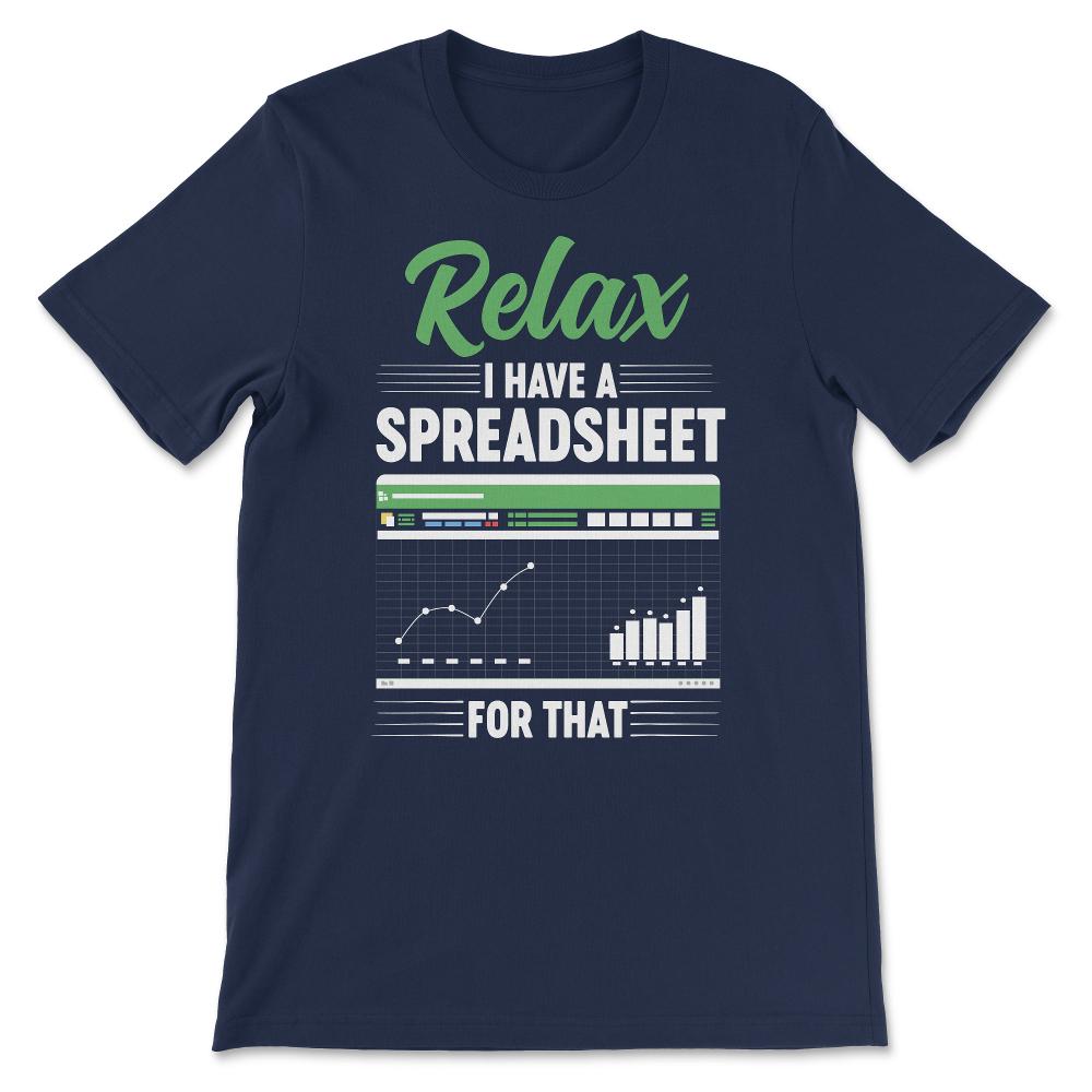 relax Gift Tee - Unisex T-Shirt - Navy