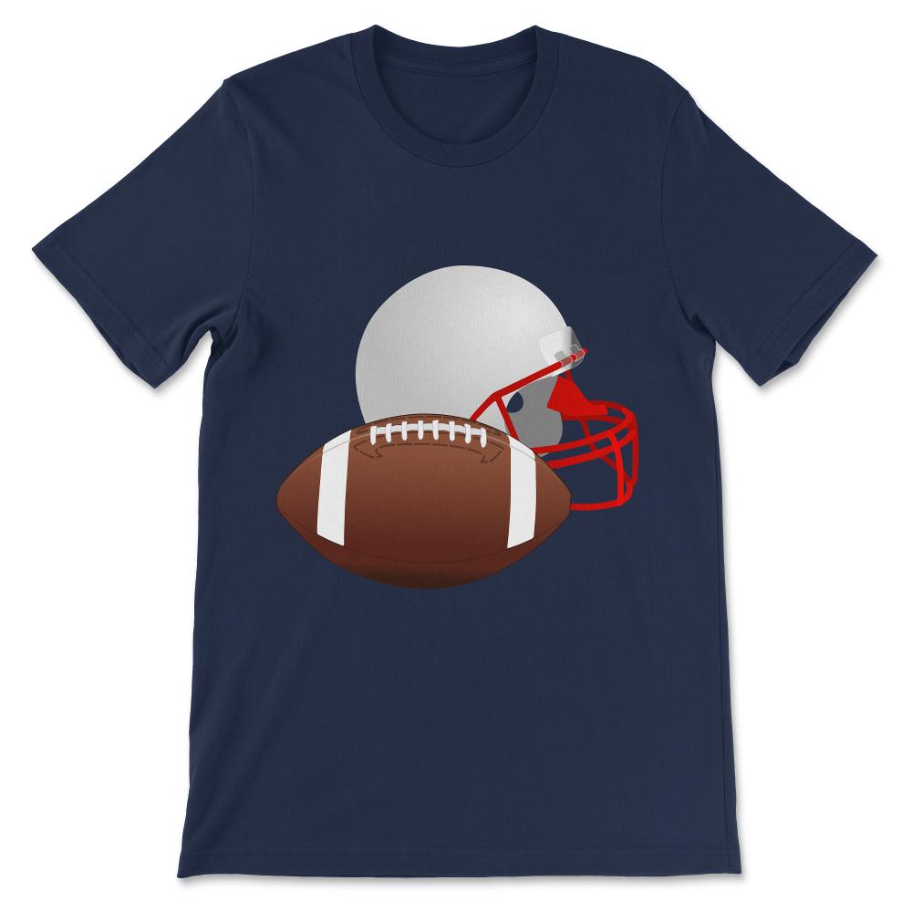 American Football Calling Shirt 2 Gift Tee - Unisex T-Shirt - Navy