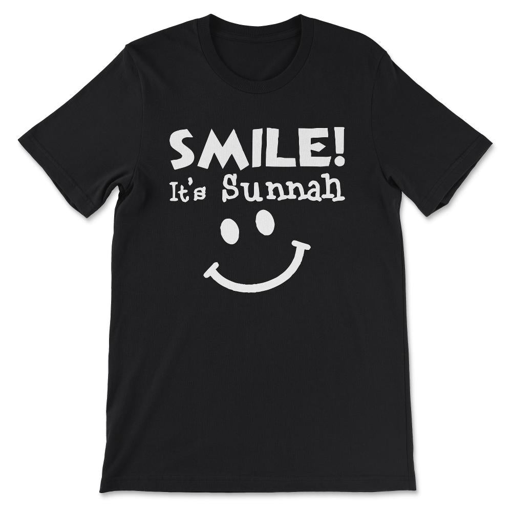 smaile its sunnah Gift Tee - Unisex T-Shirt - Black
