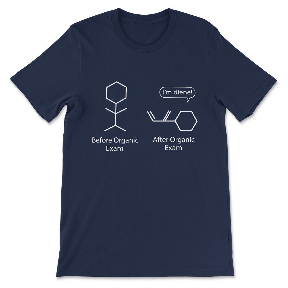 Chemistry Joke design for chemistry nerds graphic Gift Tee - Unisex - Navy