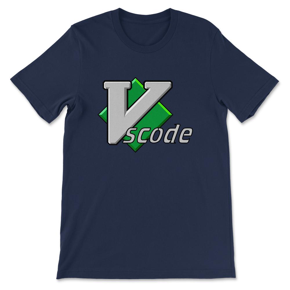 Programming Parody Logo Shirt 1 Gift Tee - Unisex T-Shirt - Navy