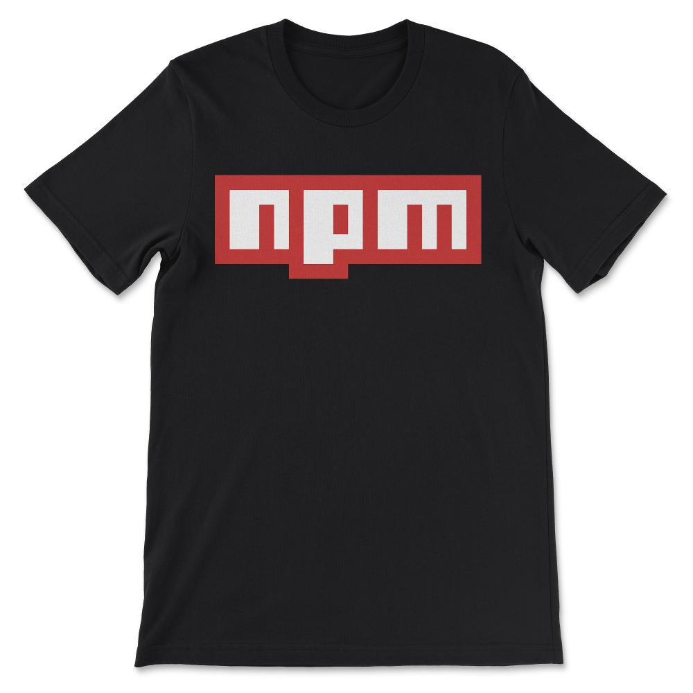 npm Gift Tee - Unisex T-Shirt - Black