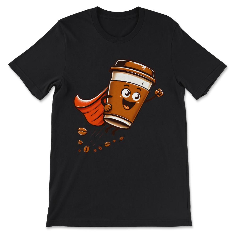 coffee cap 1 Gift Tee - Unisex T-Shirt - Black