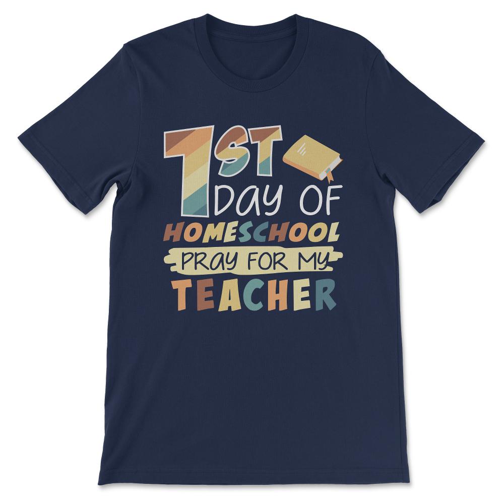 I Love Homeschooling Homeschool Home school Mom Dad Boy Girl Gift Tee - Navy