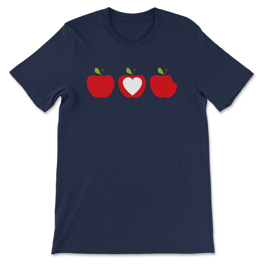 Apple Toddler Kindergarten Preschool Teacher - Apple Picking Season - - Navy