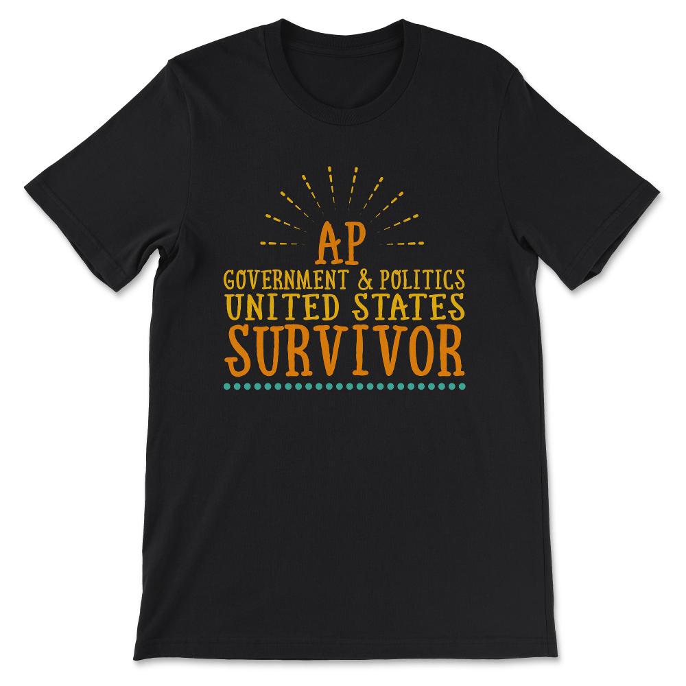 ap government and politics united states Gift Tee - Unisex T-Shirt - Black