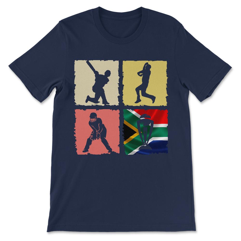 India - India Cricket - Support India Cricket for World Cup Gift Tee - Navy