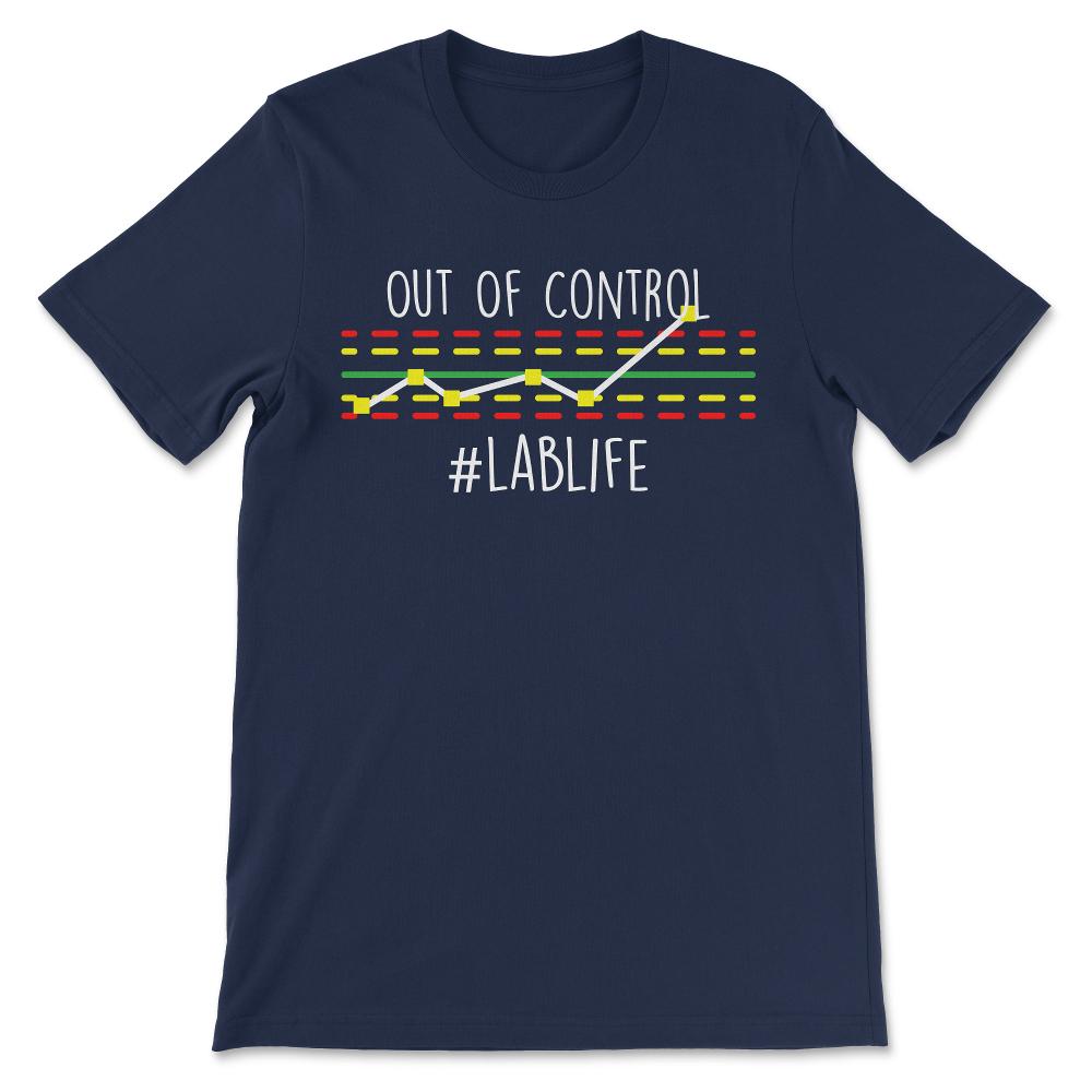 out of control Gift Tee - Unisex T-Shirt - Navy