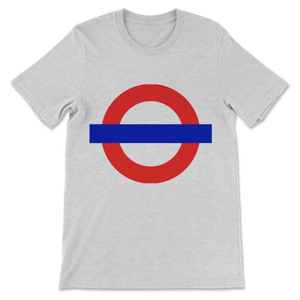 London Underground Template Gift Tee - Unisex T-Shirt - Ash