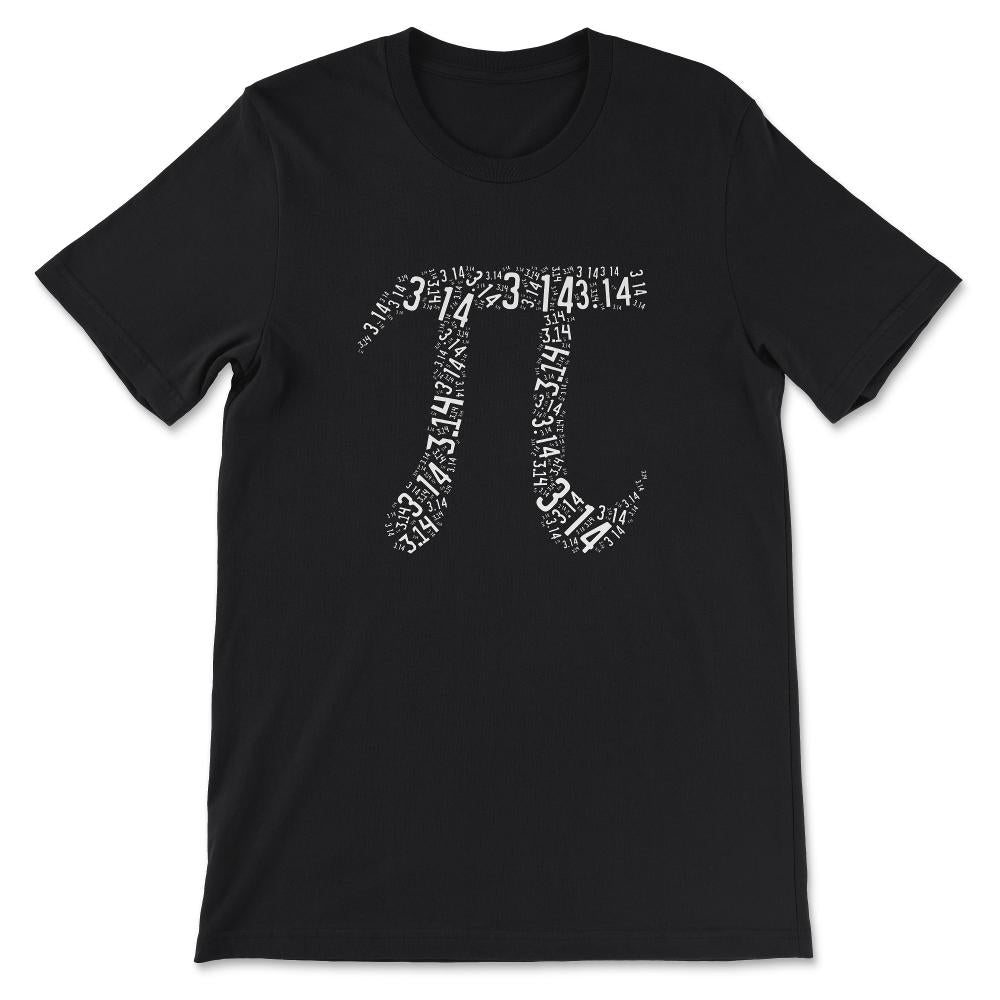 Pi Day - Nerd Geek - Love Math Pi Symbol - Kids Men Women Gift Tee - - Black