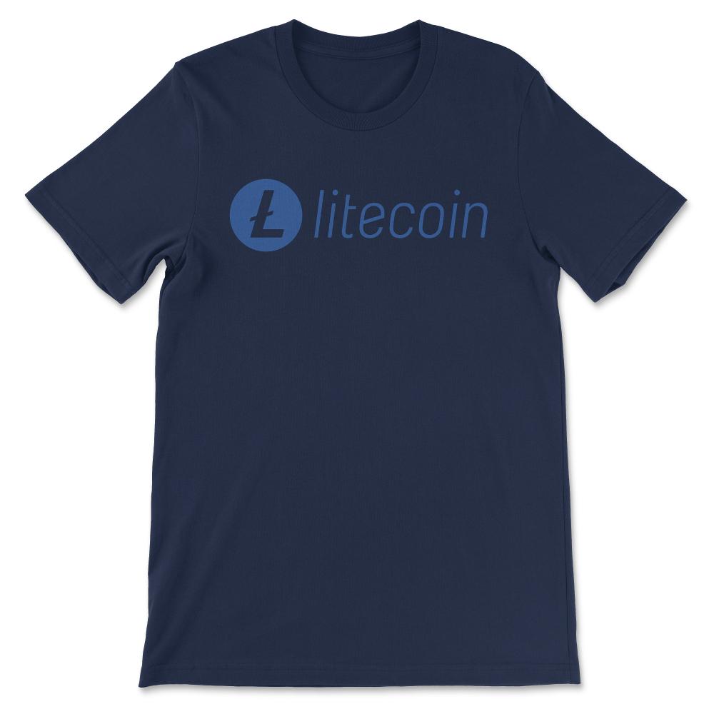Litecoin LTC Shirt 2 Gift Tee - Unisex T-Shirt - Navy