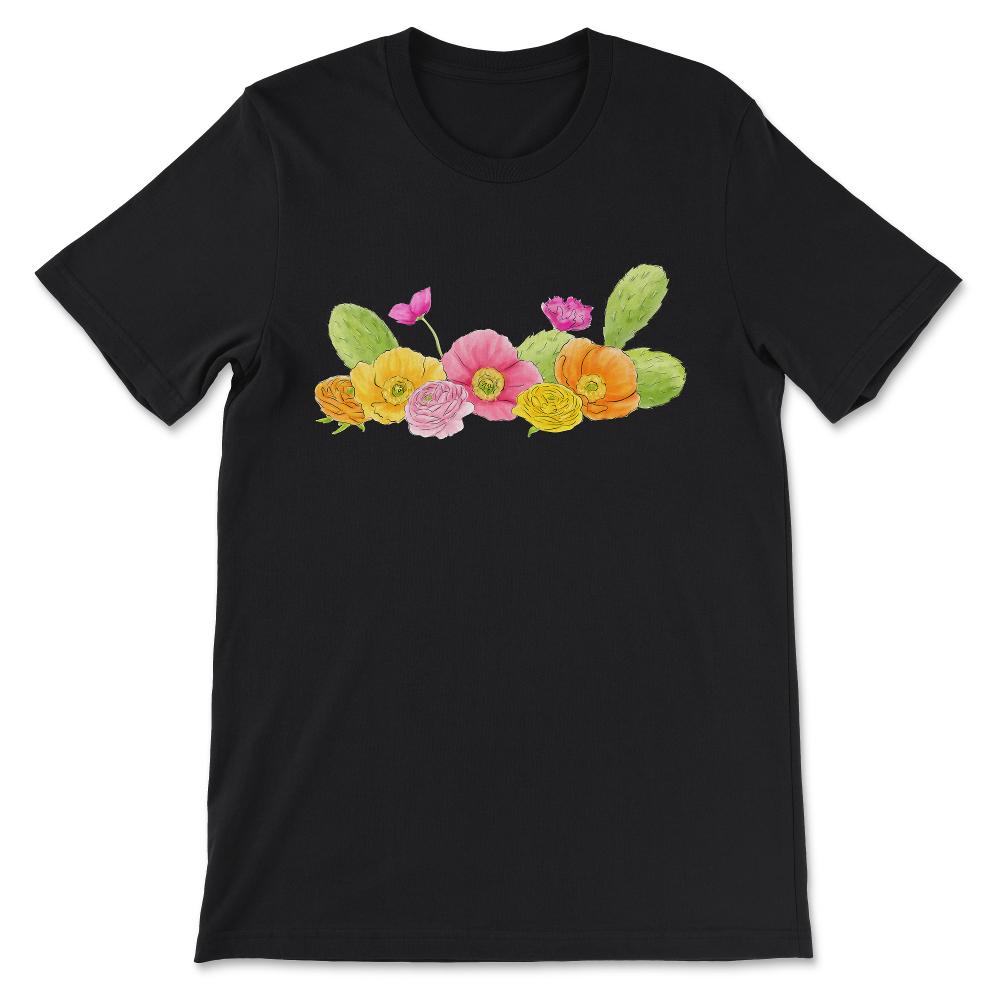 Cactus Lover Cute Succulent Lover For Women Girls Gift graphic Gift - Black
