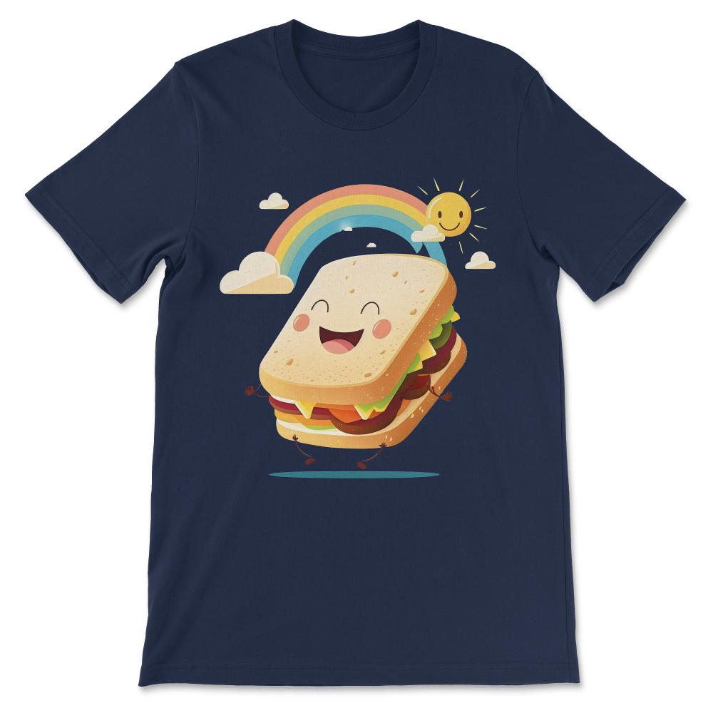 Done - Sandwich Food Lovers Foodie Best Funny Lunch Toddler Party - Navy