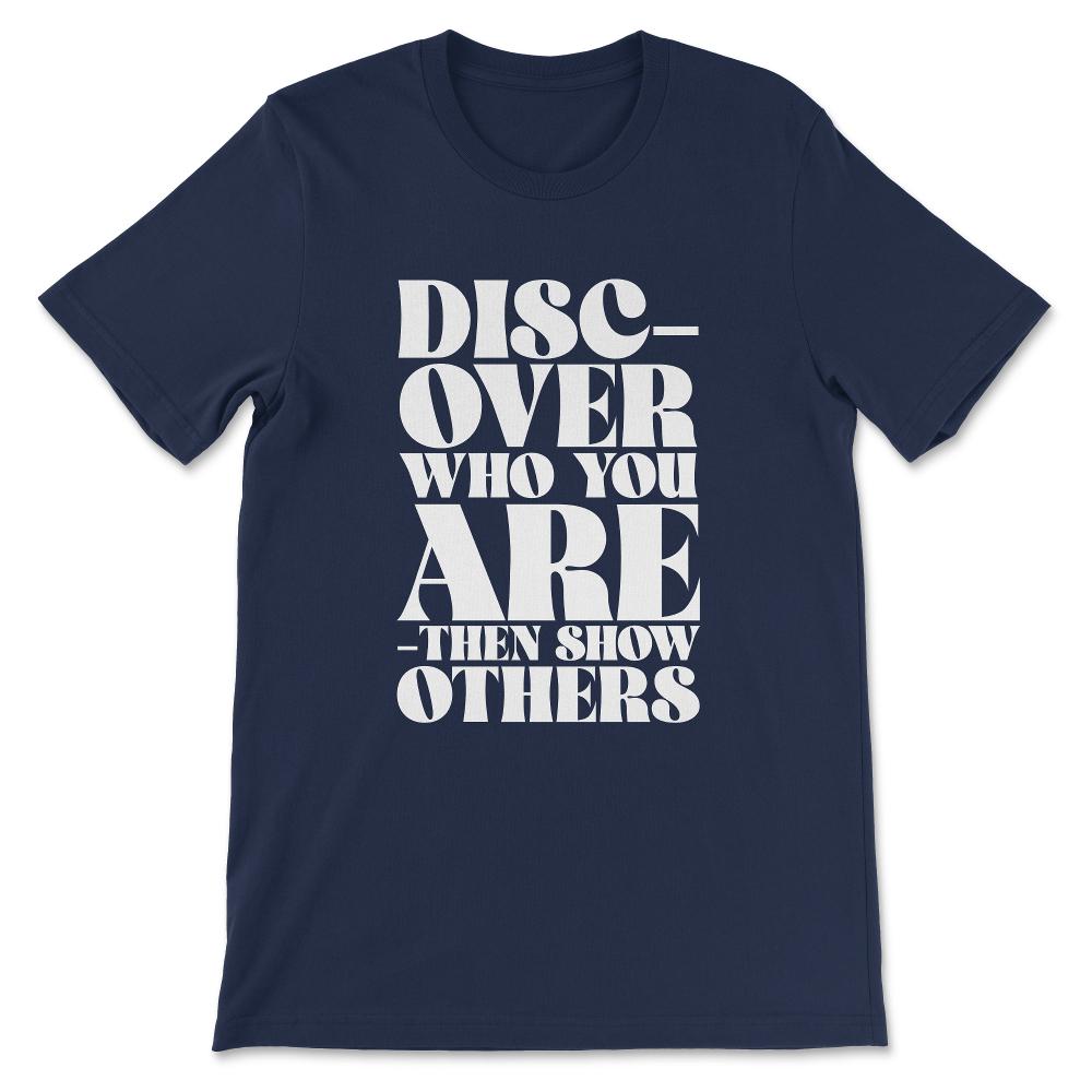 discover Gift Tee - Unisex T-Shirt - Navy