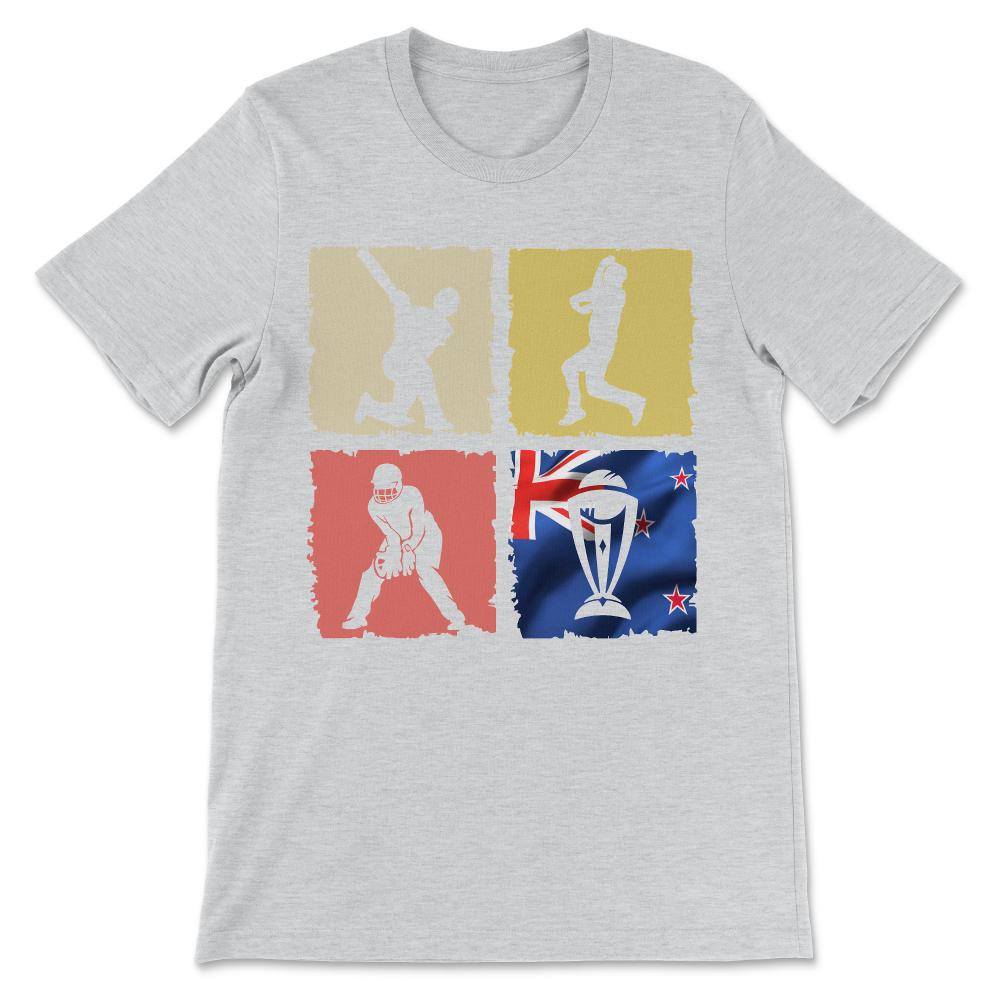 India - India Cricket - Support India Cricket for World Cup Gift Tee - Ash