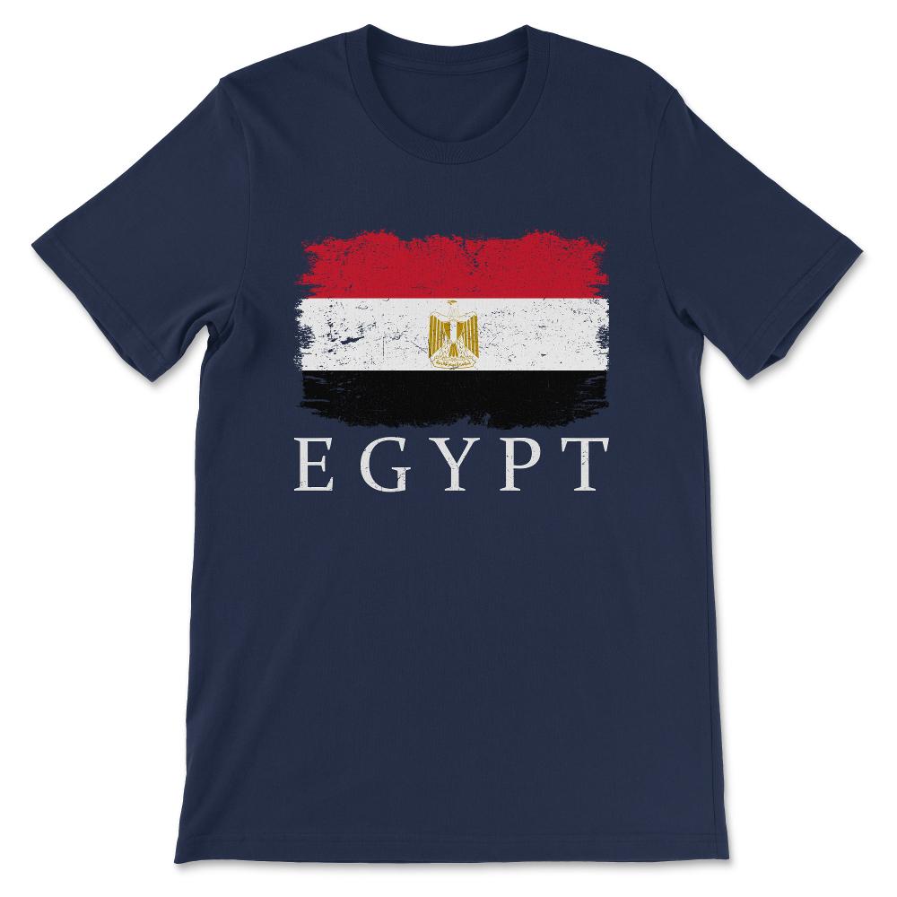 Egypt Country Flag Egypt Country Tourist Egypt Team Gift Tee - Unisex - Navy