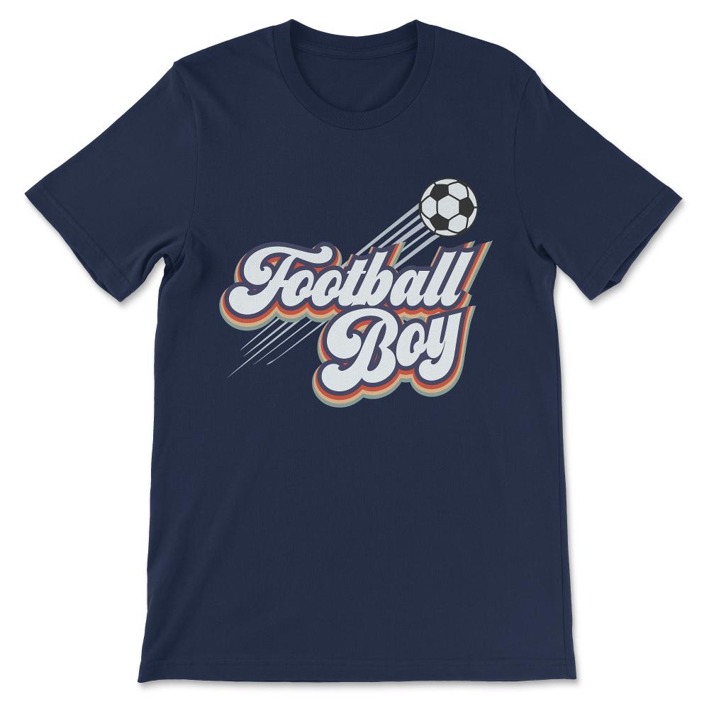 fottball boy Gift Tee - Unisex T-Shirt - Navy