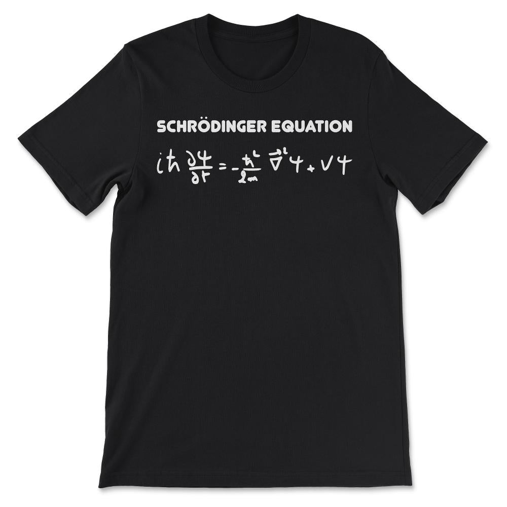 schrodinger Gift Tee - Unisex T-Shirt - Black