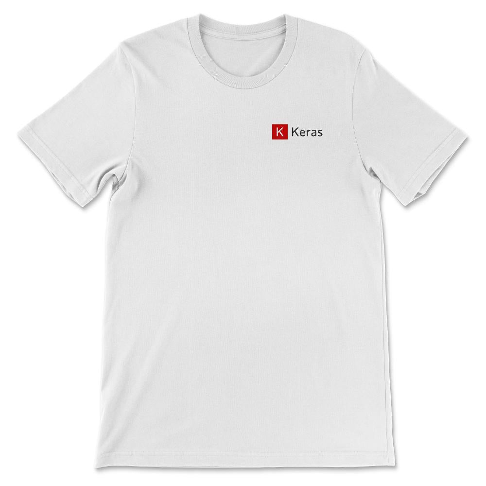 Keras Logo pocket Gift Tee - Unisex T-Shirt - White