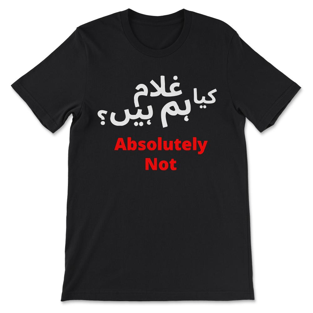 Pakistan Tehreek-e-Insaf Tabdeeli Imran Khan Naya Pakistan Gift Tee - - Black