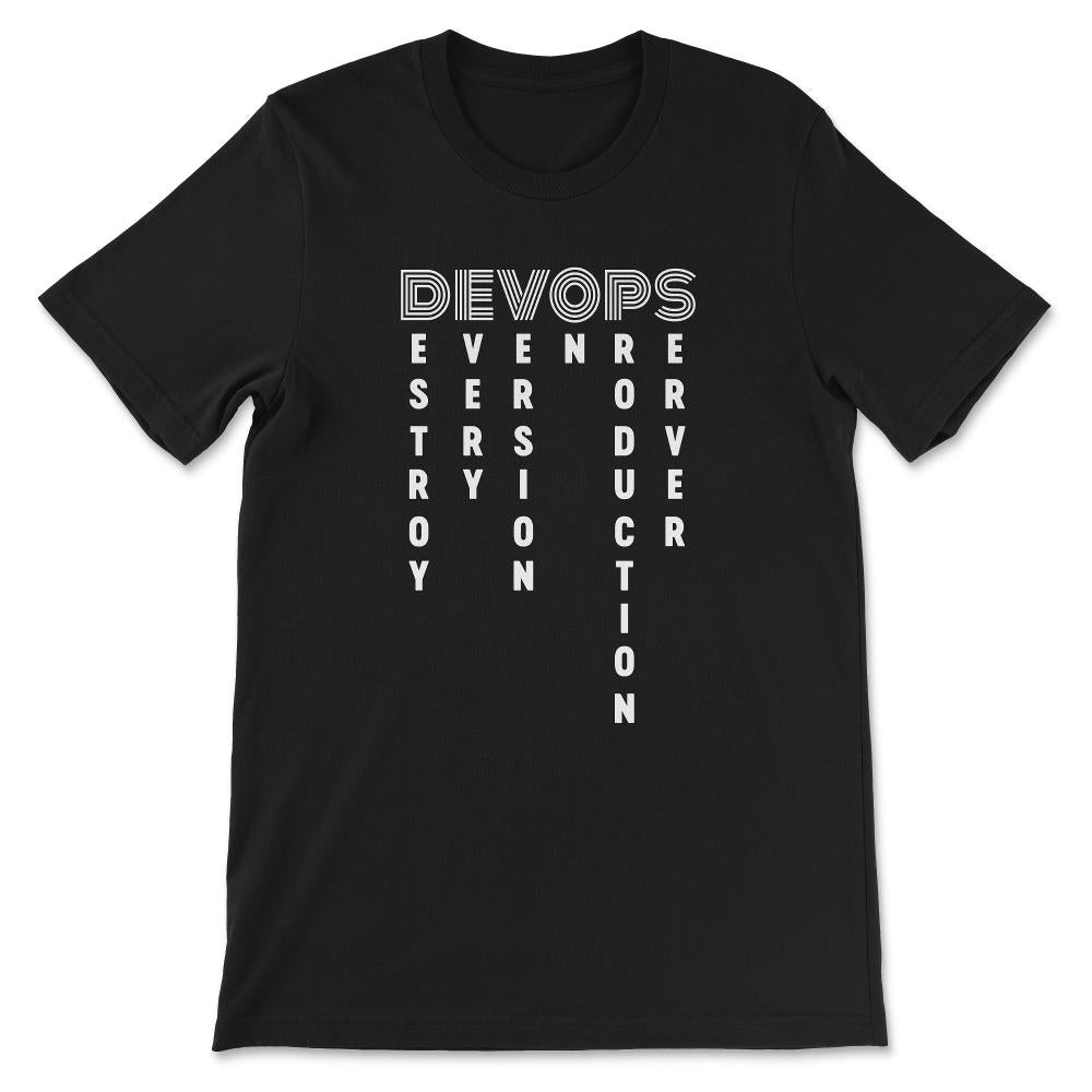devops Gift Tee - Unisex T-Shirt - Black