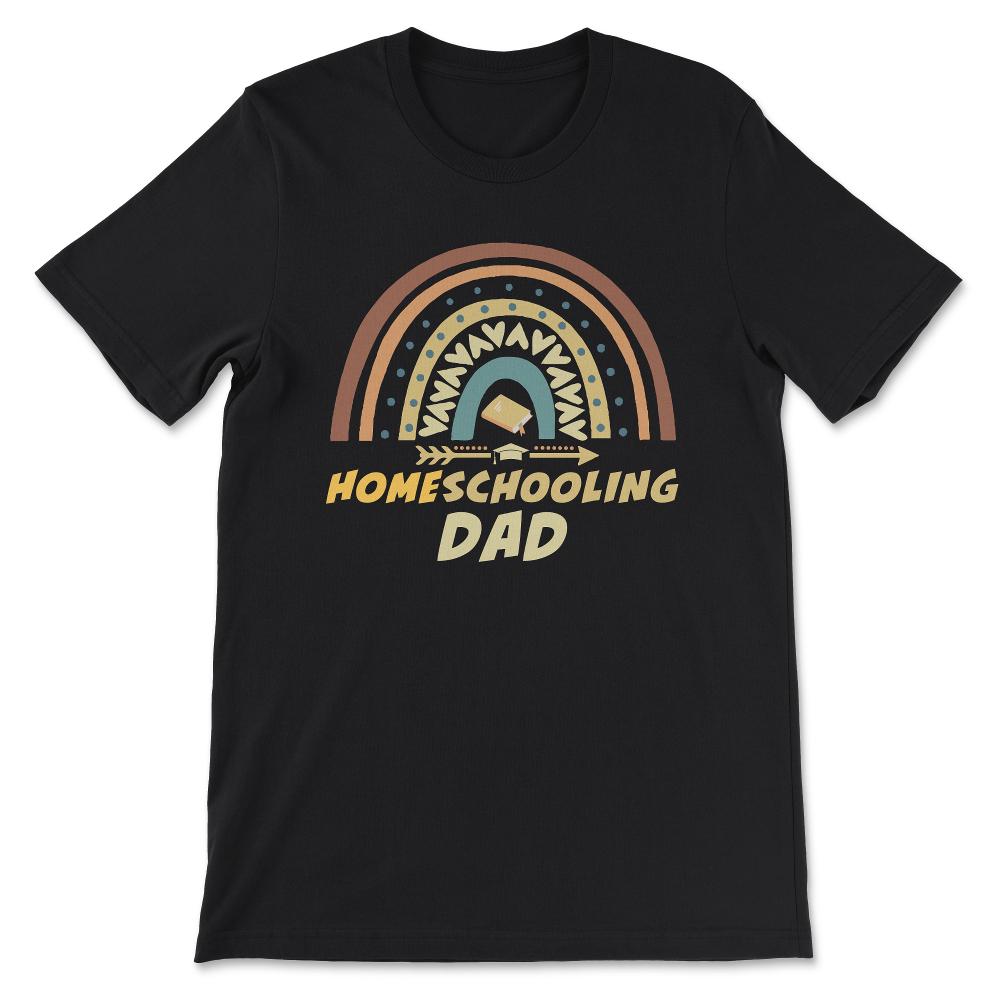 I Love Homeschooling Homeschool Home school Mom Dad Boy Girl Gift Tee - Black