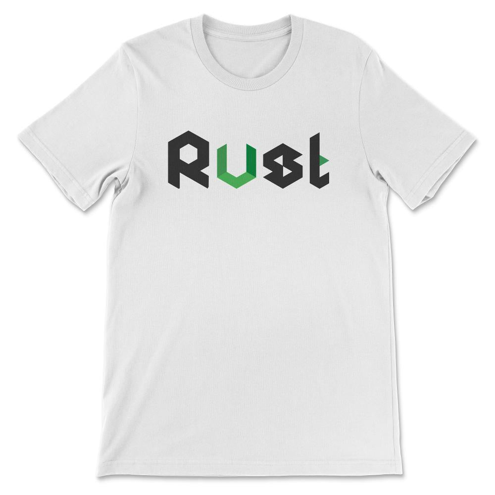 Rust Nodejs Shirt Gift Tee - Unisex T-Shirt - White