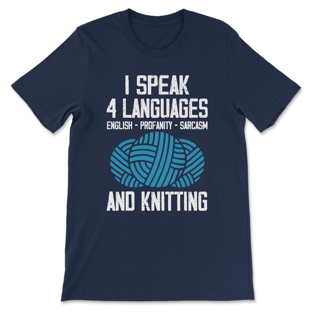 i speak Gift Tee - Unisex T-Shirt - Navy