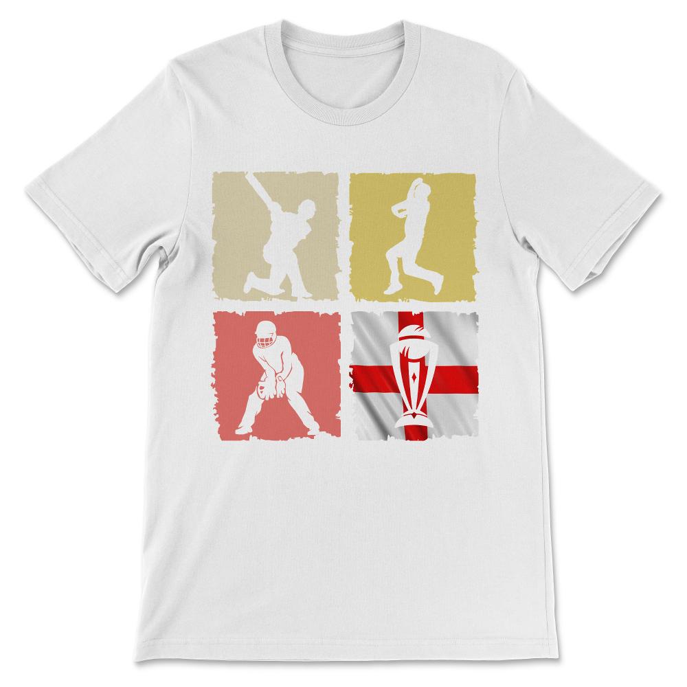 India - India Cricket - Support India Cricket for World Cup Gift Tee - White