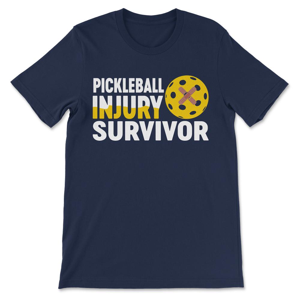 picleball injury survivor Gift Tee - Unisex T-Shirt - Navy