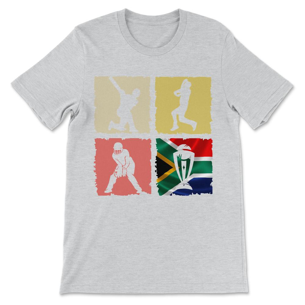 India - India Cricket - Support India Cricket for World Cup Gift Tee - Ash