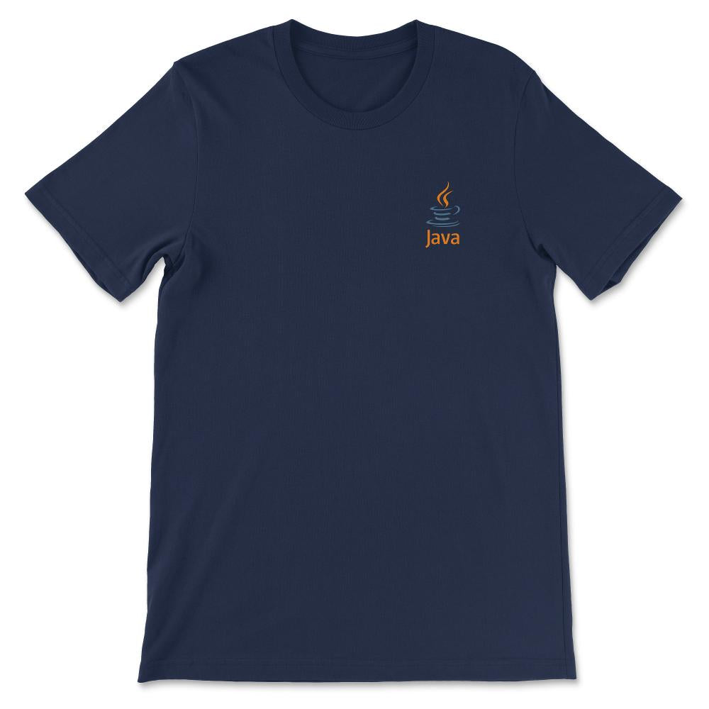 java pocket Gift Tee - Unisex T-Shirt - Navy