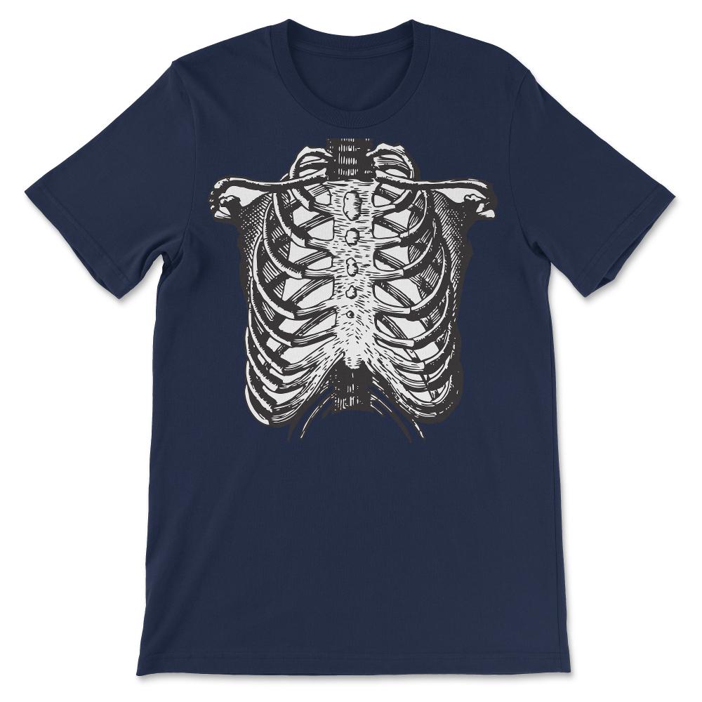 Human Ribs Shirt 1 Gift Tee - Unisex T-Shirt - Navy