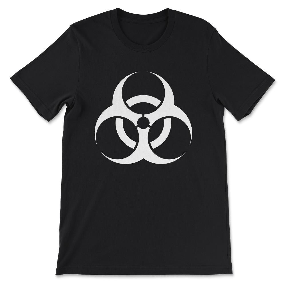 Medical Waste Symbol Shirt 2 Gift Tee - Unisex T-Shirt - Black