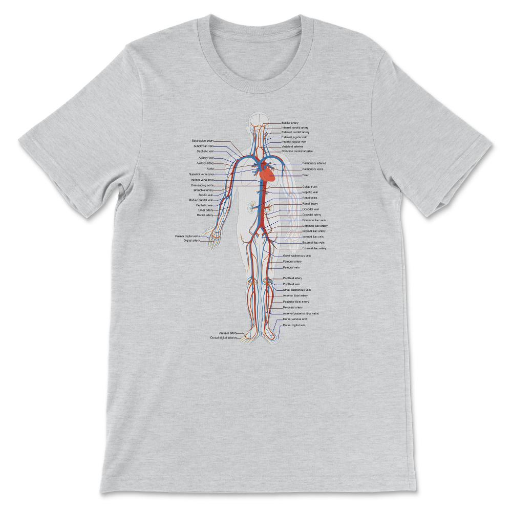 Human Body Shirt 1 Gift Tee - Unisex T-Shirt - Ash