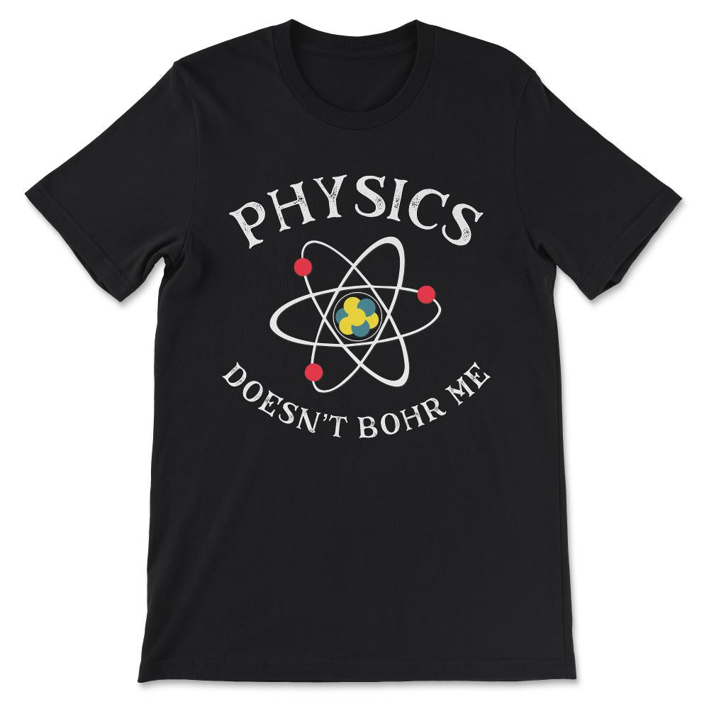 Funny Physics Nerd Science Geek Quantum Physics Distressed design - Black