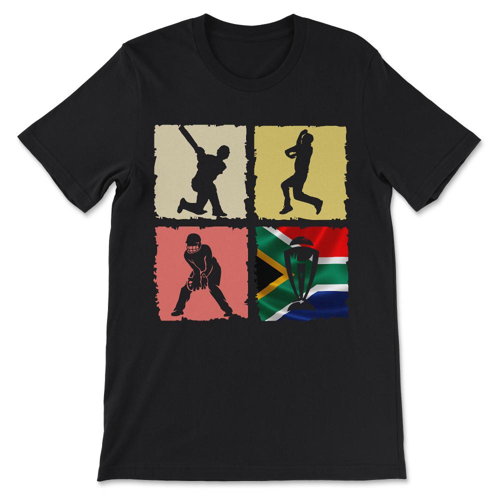 India - India Cricket - Support India Cricket for World Cup Gift Tee - Black