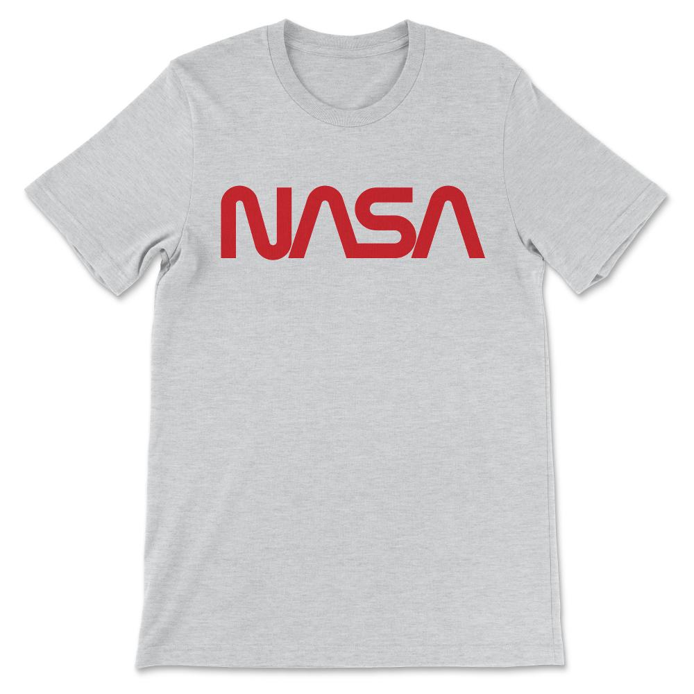 NASA Worm Shirt 1 Gift Tee - Unisex T-Shirt - Ash