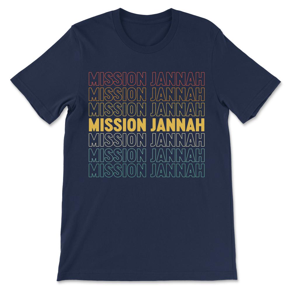 misson jannah Gift Tee - Unisex T-Shirt - Navy