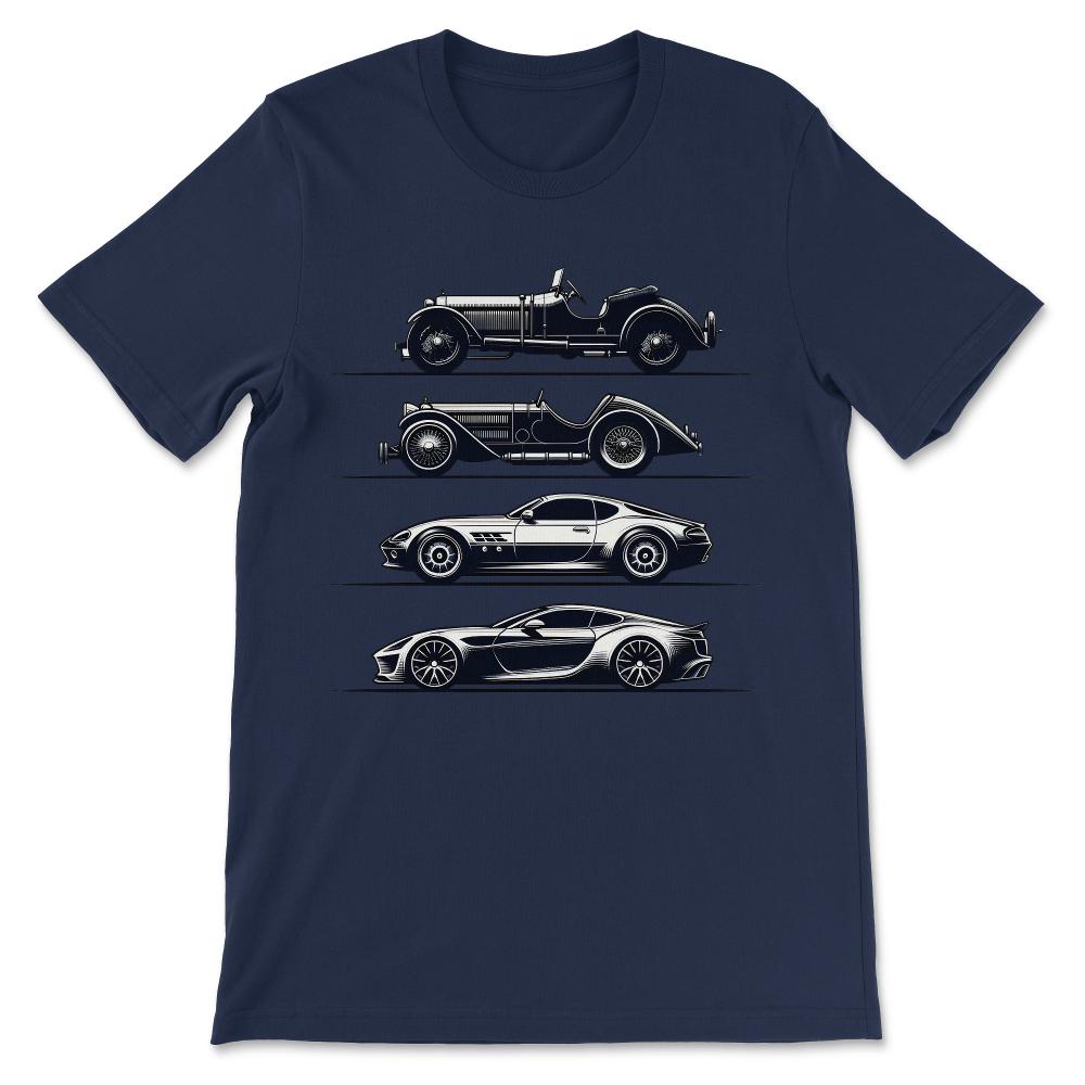 cars 4 Gift Tee - Unisex T-Shirt - Navy