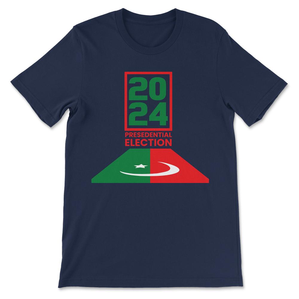 Pakistan Tehreek-e-Insaf Tabdeeli Imran Khan Naya Pakistan Gift Tee - - Navy