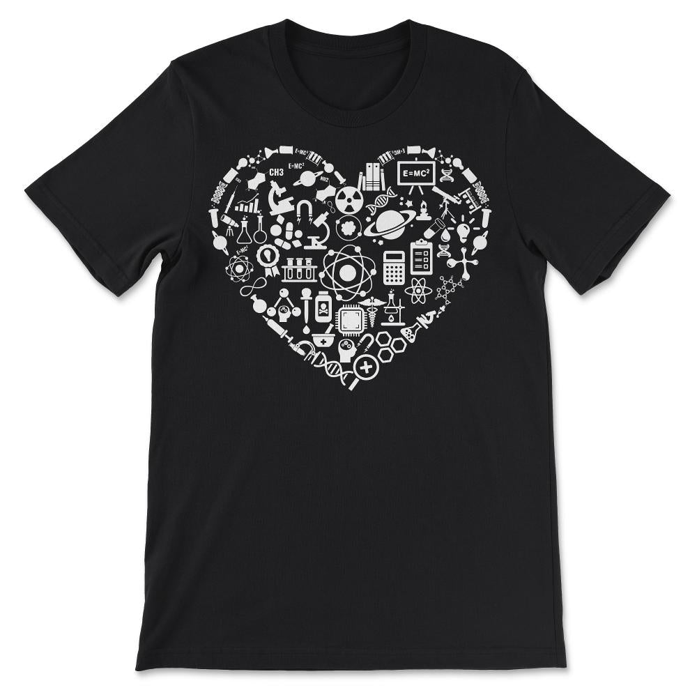 Love Science - Science Chemistry Biology Quantum Physics Math STEM - Black