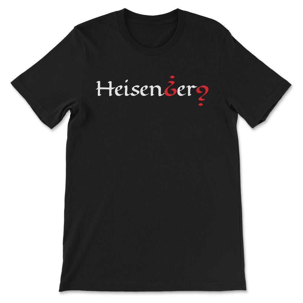 hei white Gift Tee - Unisex T-Shirt - Black