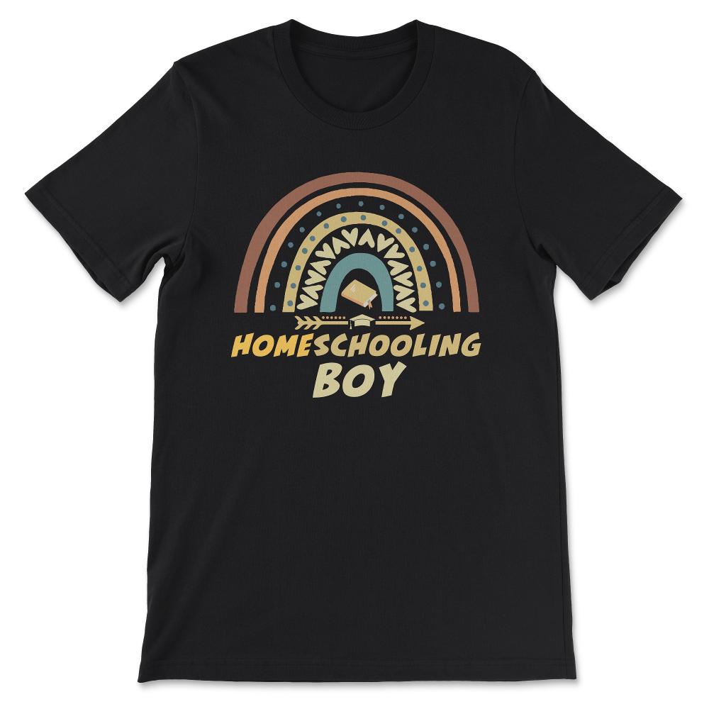 I Love Homeschooling Homeschool Home school Mom Dad Boy Girl Gift Tee - Black