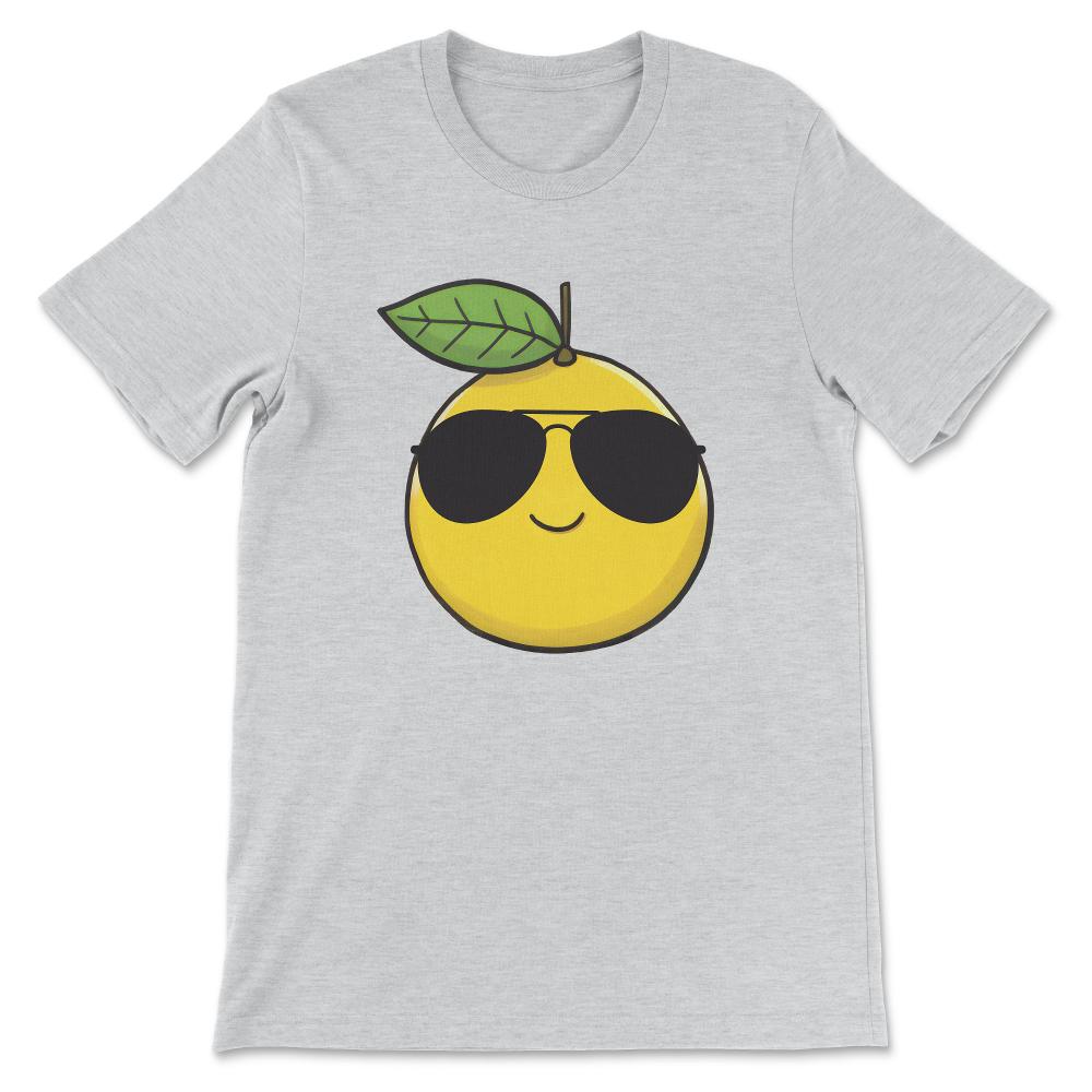 Lemon Funny Cute Lemon Summer Citrus Fruit Lovers Lemonade Gift Tee - - Ash