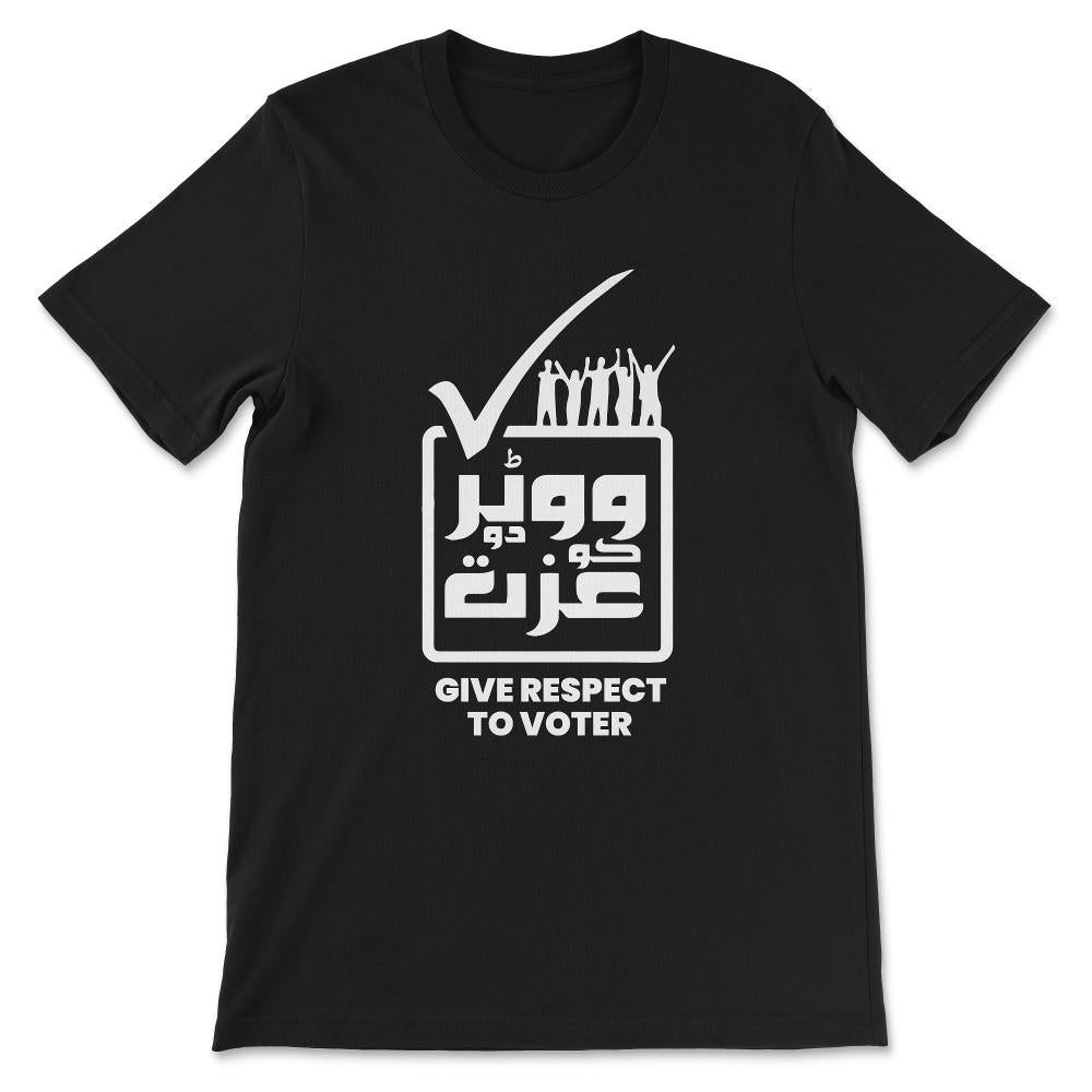 Pakistan Tehreek-e-Insaf Tabdeeli Imran Khan Naya Pakistan Gift Tee - - Black