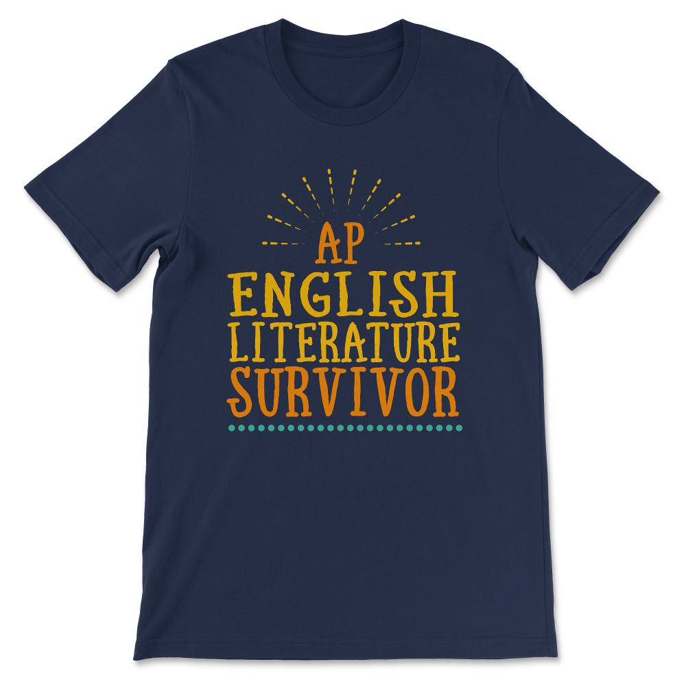 ap english literature Gift Tee - Unisex T-Shirt - Navy