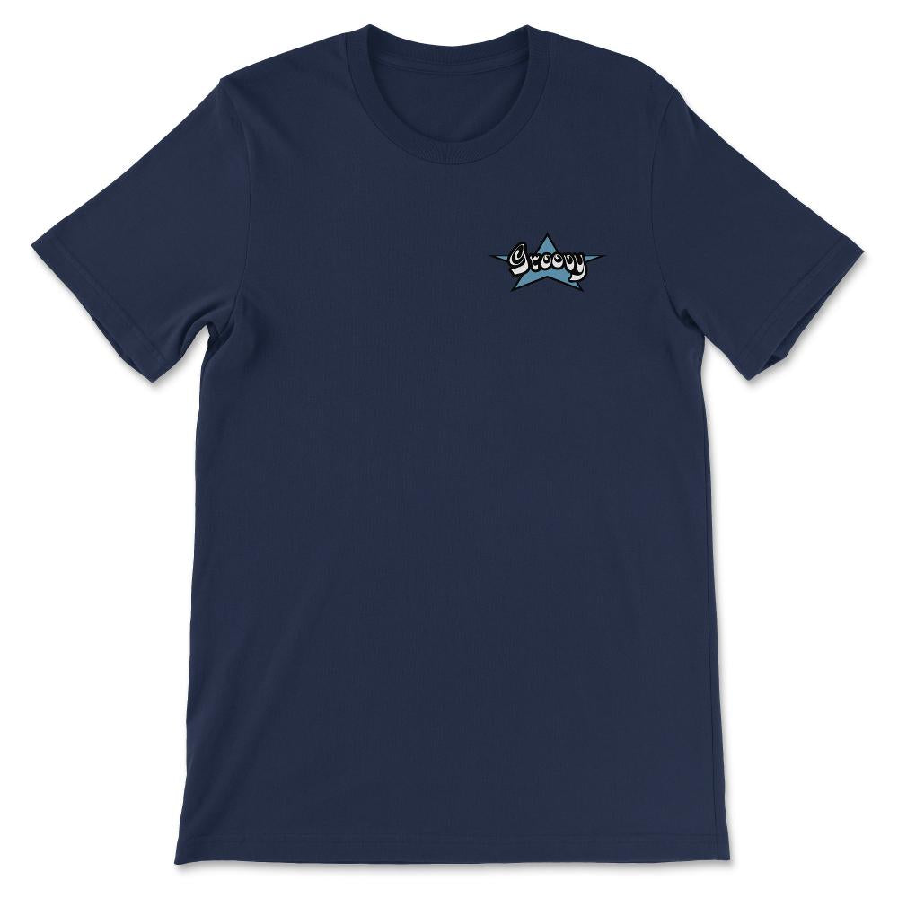 Groovy pocket Gift Tee - Unisex T-Shirt - Navy