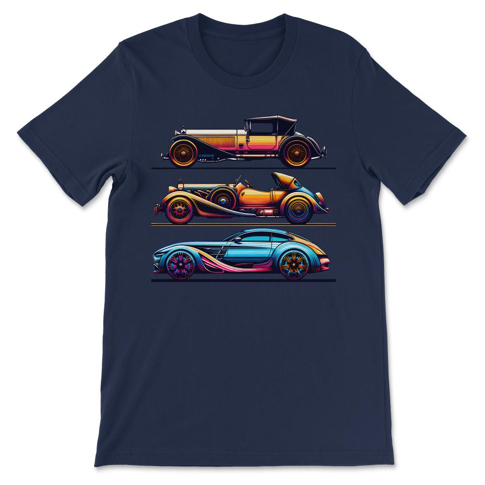 cars 3 Gift Tee - Unisex T-Shirt - Navy