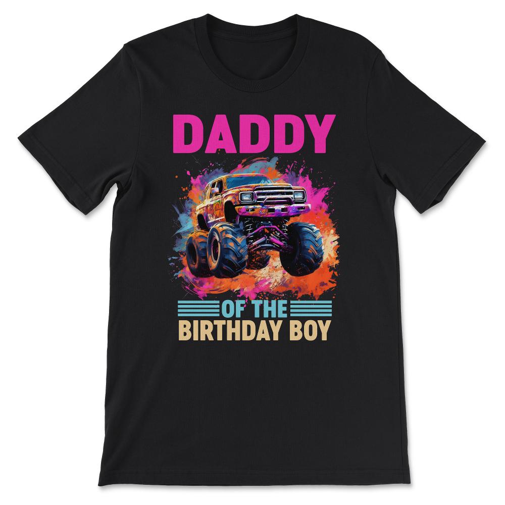 daddy of the birthday box Gift Tee - Unisex T-Shirt - Black
